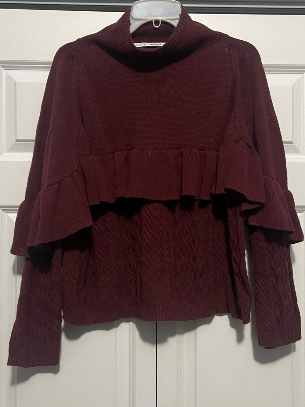 Naadam Ruffled Sweater